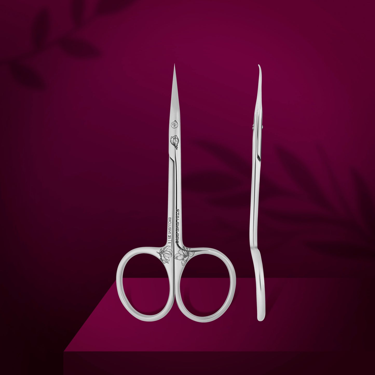 Forbici professionali per cuticole con gancio EXCLUSIVE 21 TIPO 1
