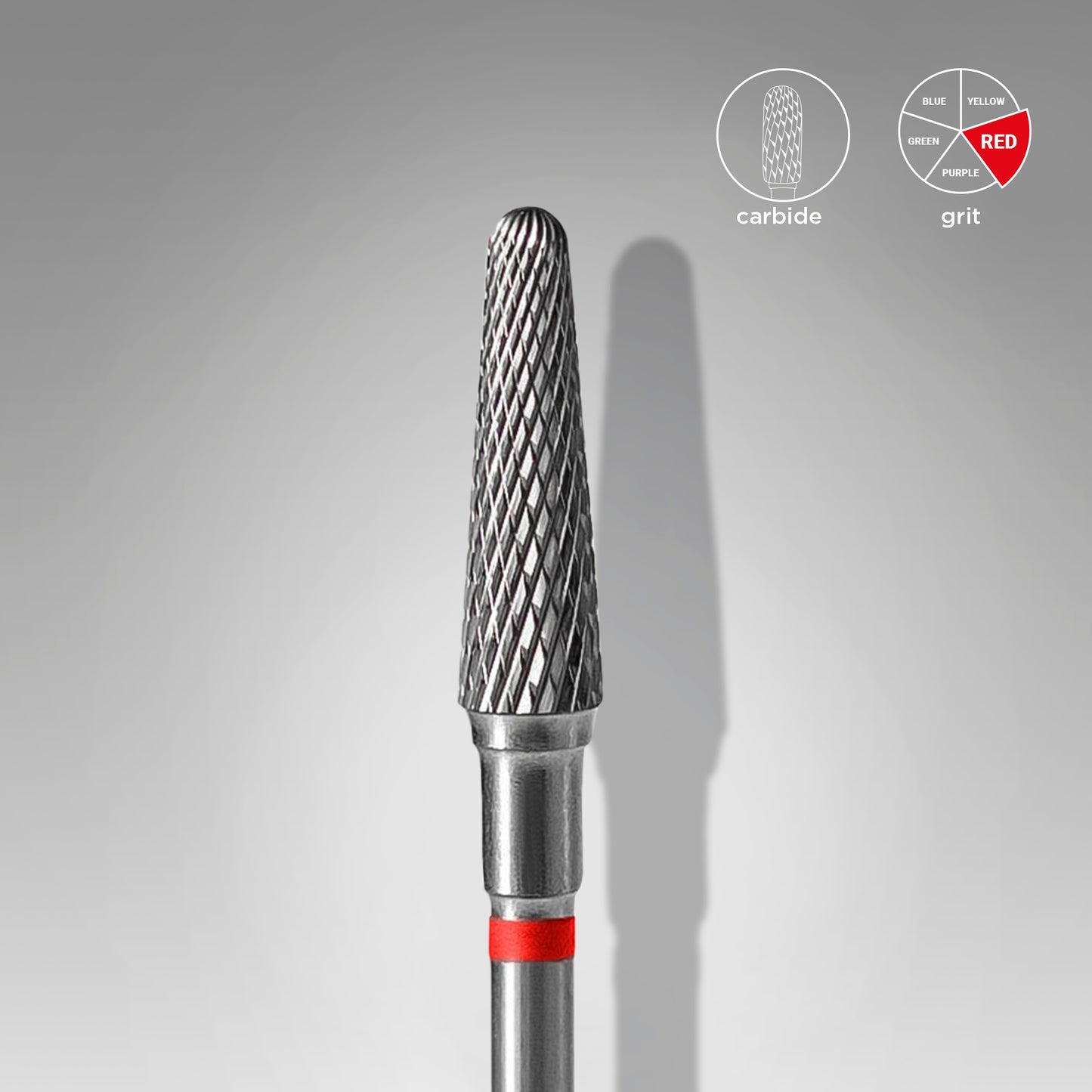 Punta per chiodo in carburo frustum red EXPERT diametro testa 4 mm / parte lavorante 13 mm