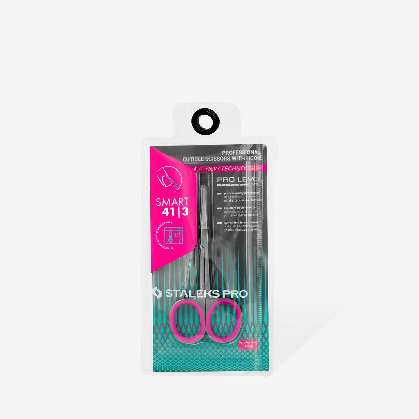 Forbici professionali per cuticole con gancio SMART 41 TIPO 3