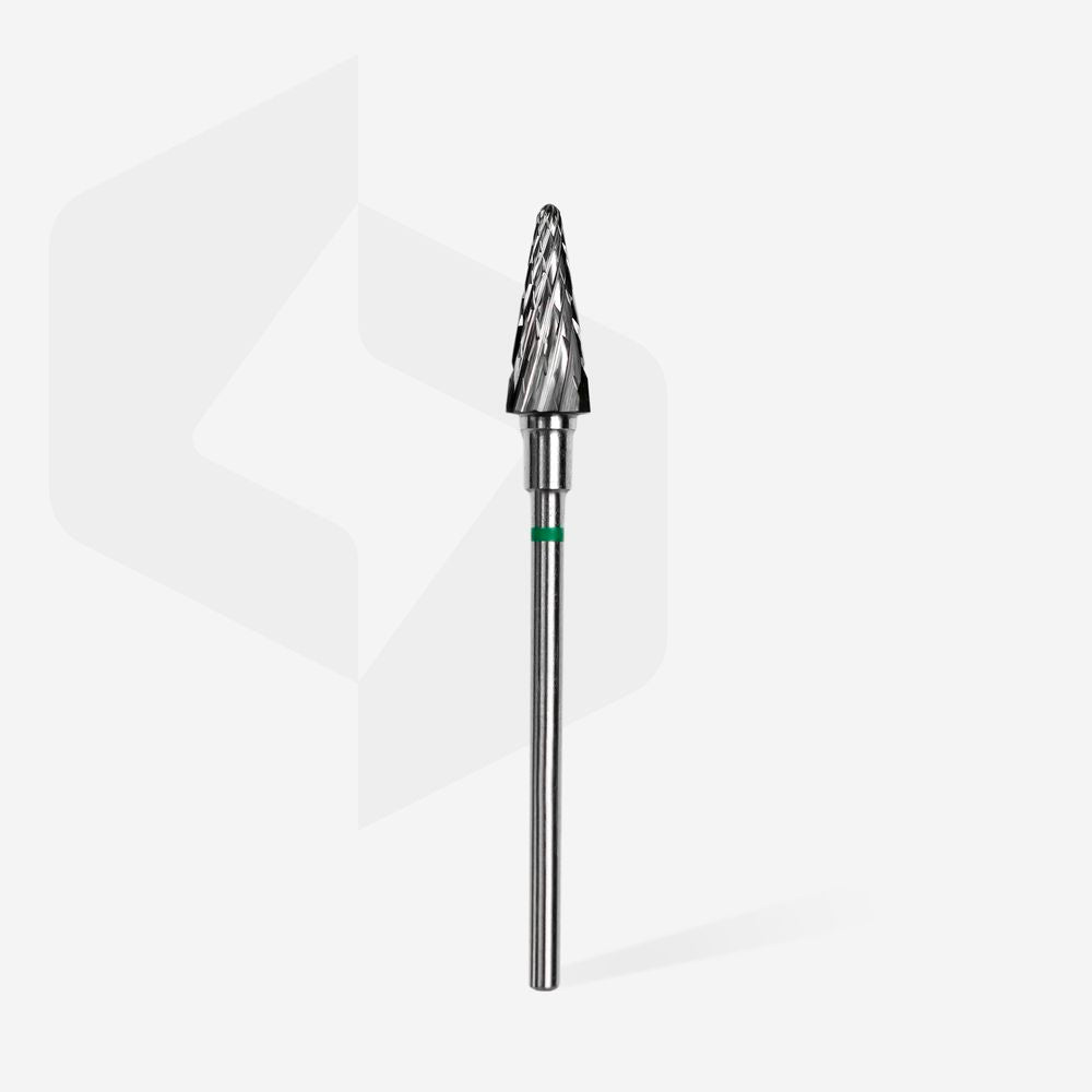 Punta per chiodo in carburo cono verde EXPERT diametro testa 6 mm / parte lavorante 14 mm