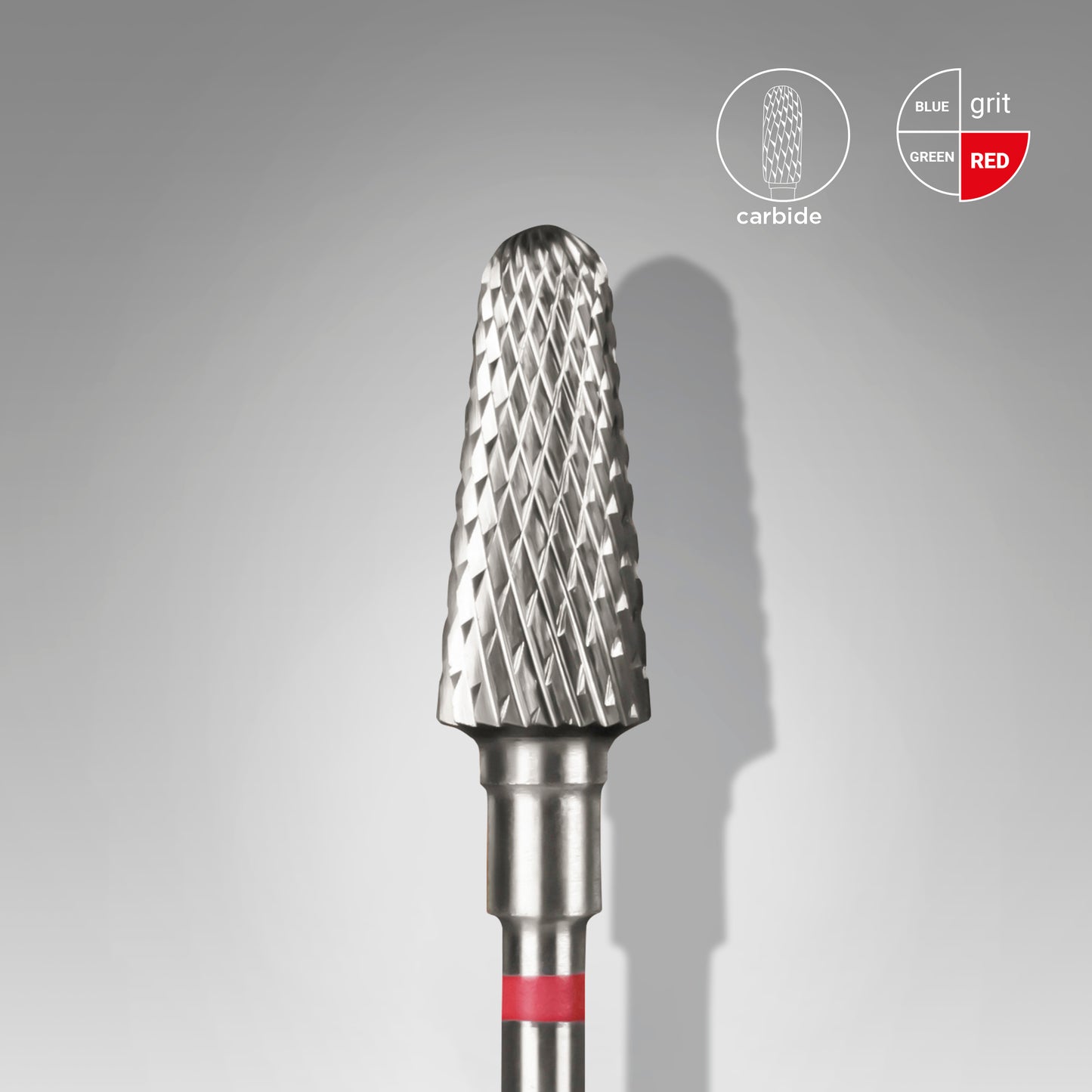 Punta per chiodo in carburo frustum red EXPERT diametro testa 6 mm / parte lavorante 14 mm