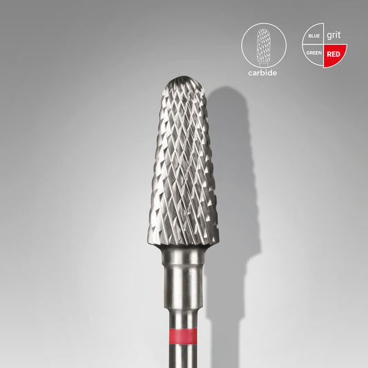 Punta per chiodo in carburo frustum red EXPERT diametro testa 6 mm / parte lavorante 14 mm