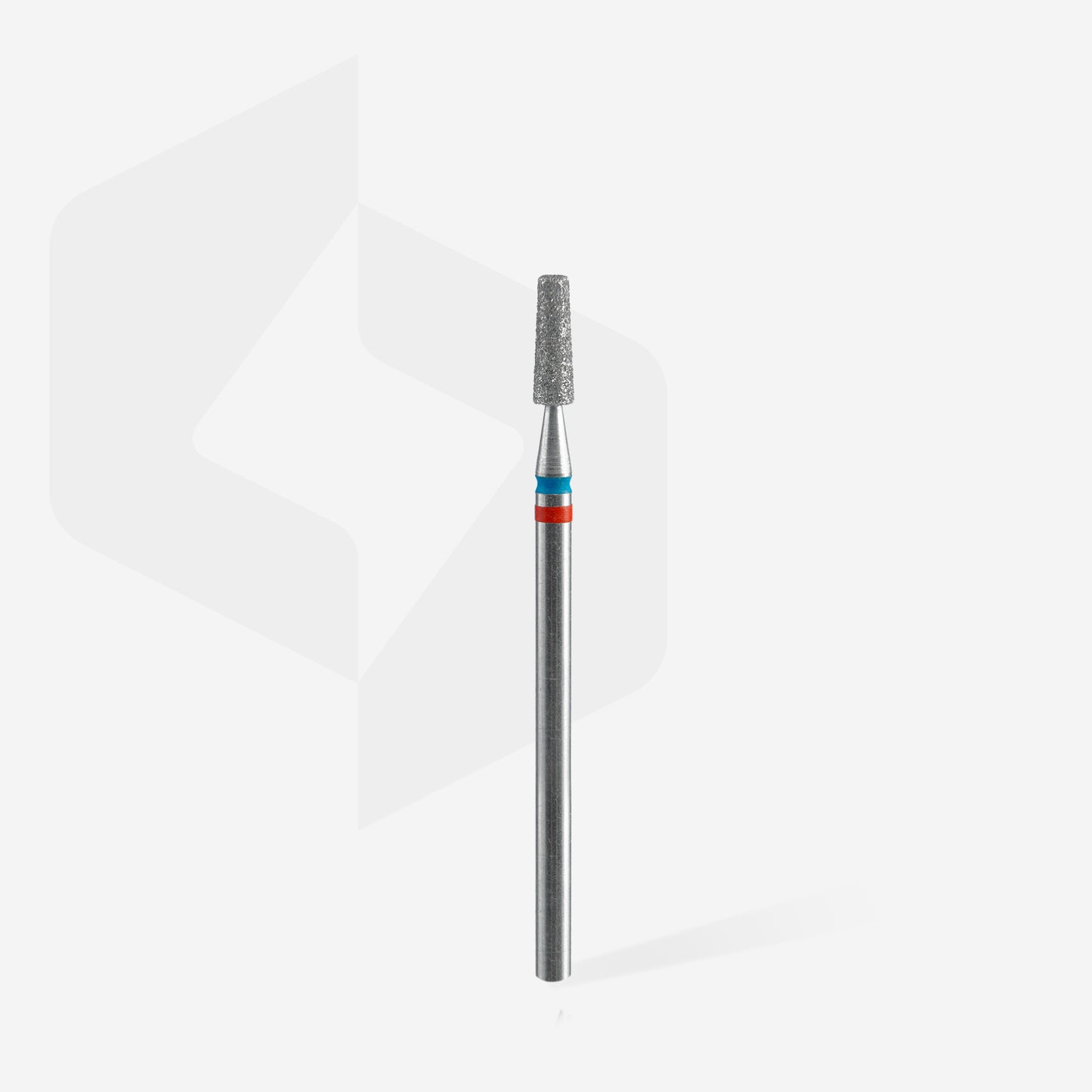 Punta diamantata per chiodi DUO cono rosso-blu EXPERT diametro testa 2,5 mm / parte lavorante 8 mm
