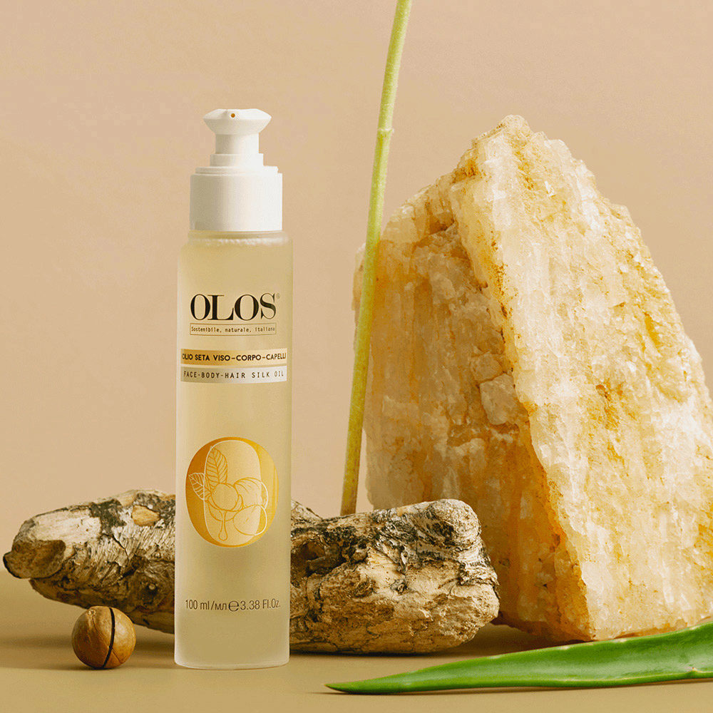 Olos Mondo Nutriente Olio di Seta Viso Corpo Capelli 100ml