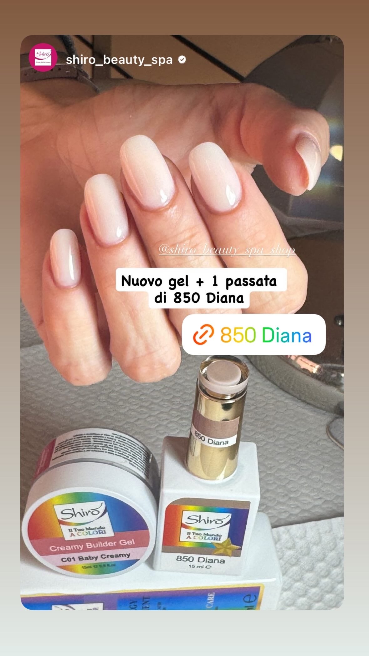 Gel Polish 850 Diana – TPO FREE – 15ml
