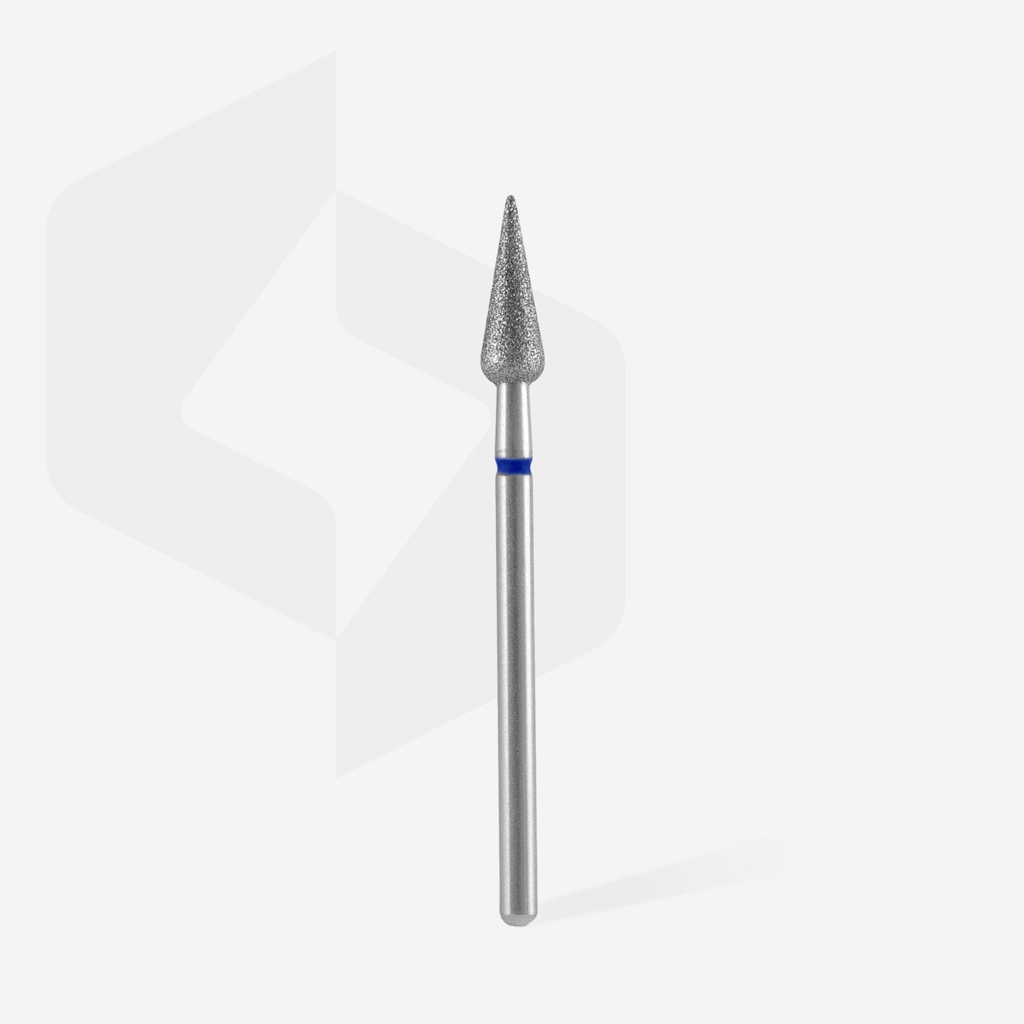 10 pezzi Punta diamantata per chiodi a punta pera blu EXPERT diametro testa 4 mm / parte lavorante 12 mm