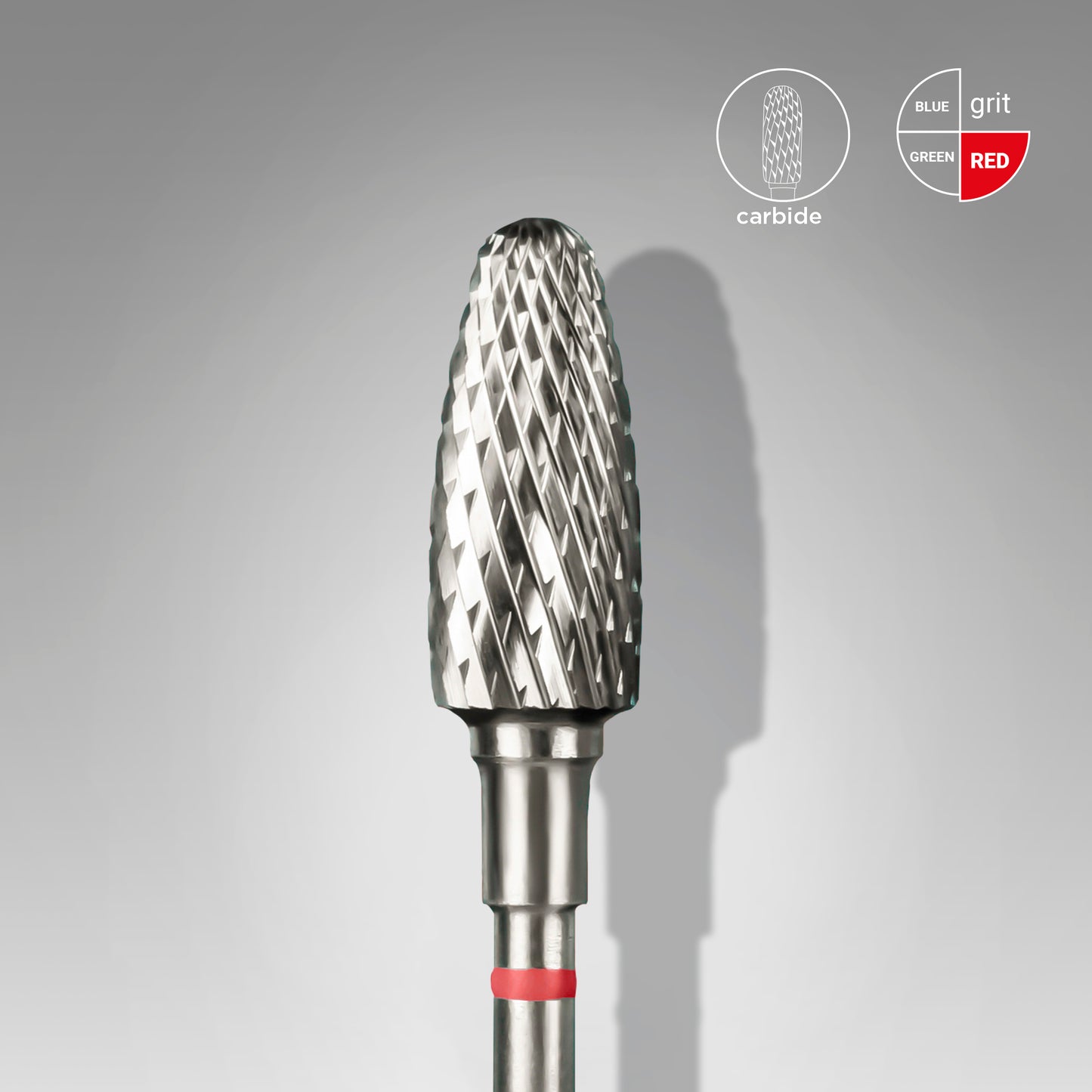 Punta per chiodo in carburo mais rosso EXPERT diametro testa 5 mm / parte lavorante 13 mm
