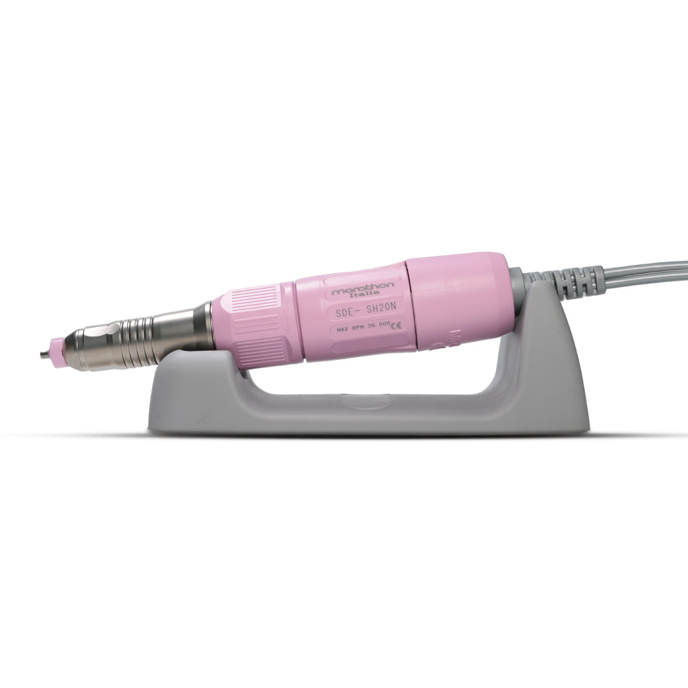 Fresa micromotore Marathon Champion 3 con Manipolo SH20N pedale ON/OFF (Rosa)