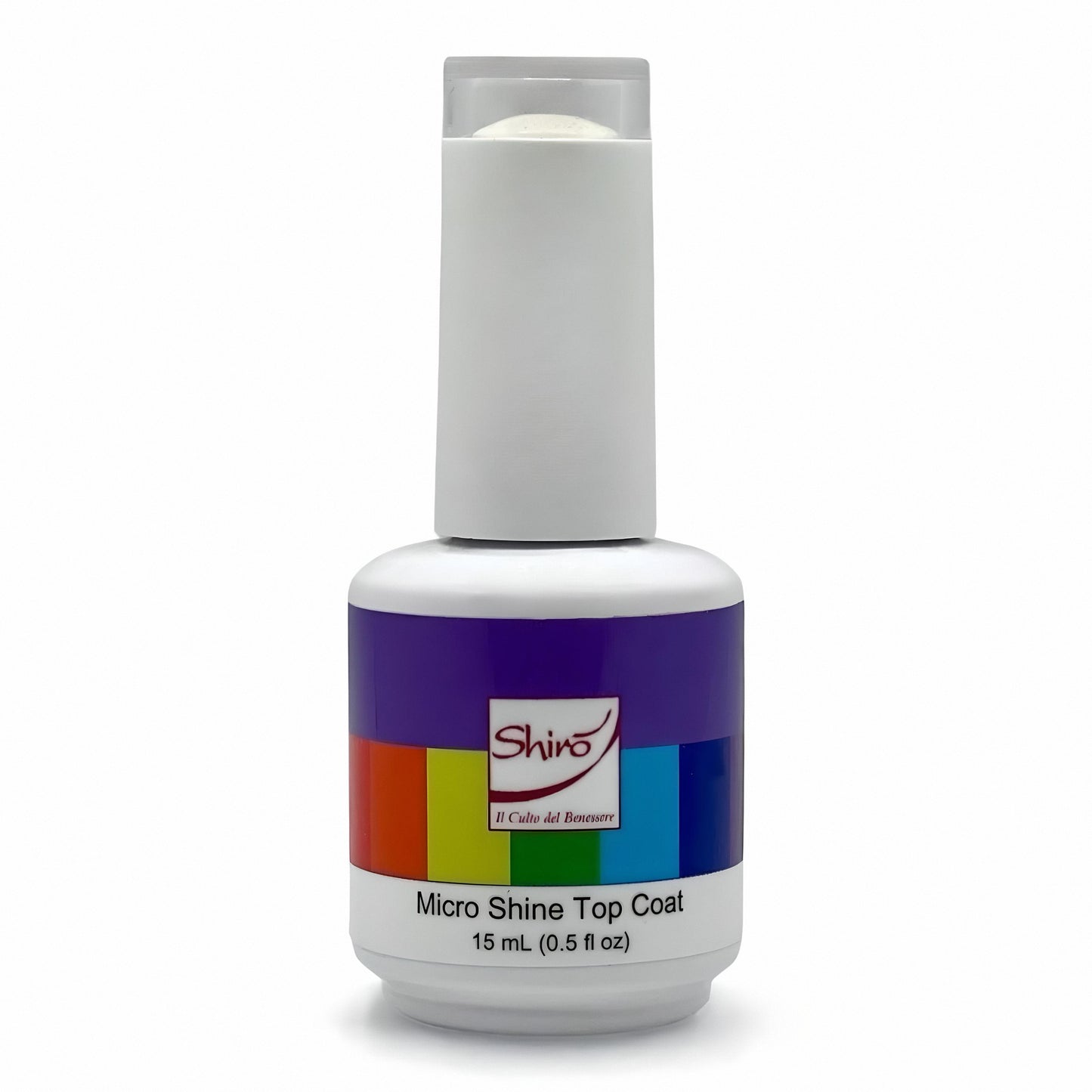 Top Coat Micro Shine 15ml - con microglitter per una brillantezza luminosa e protezione del colore