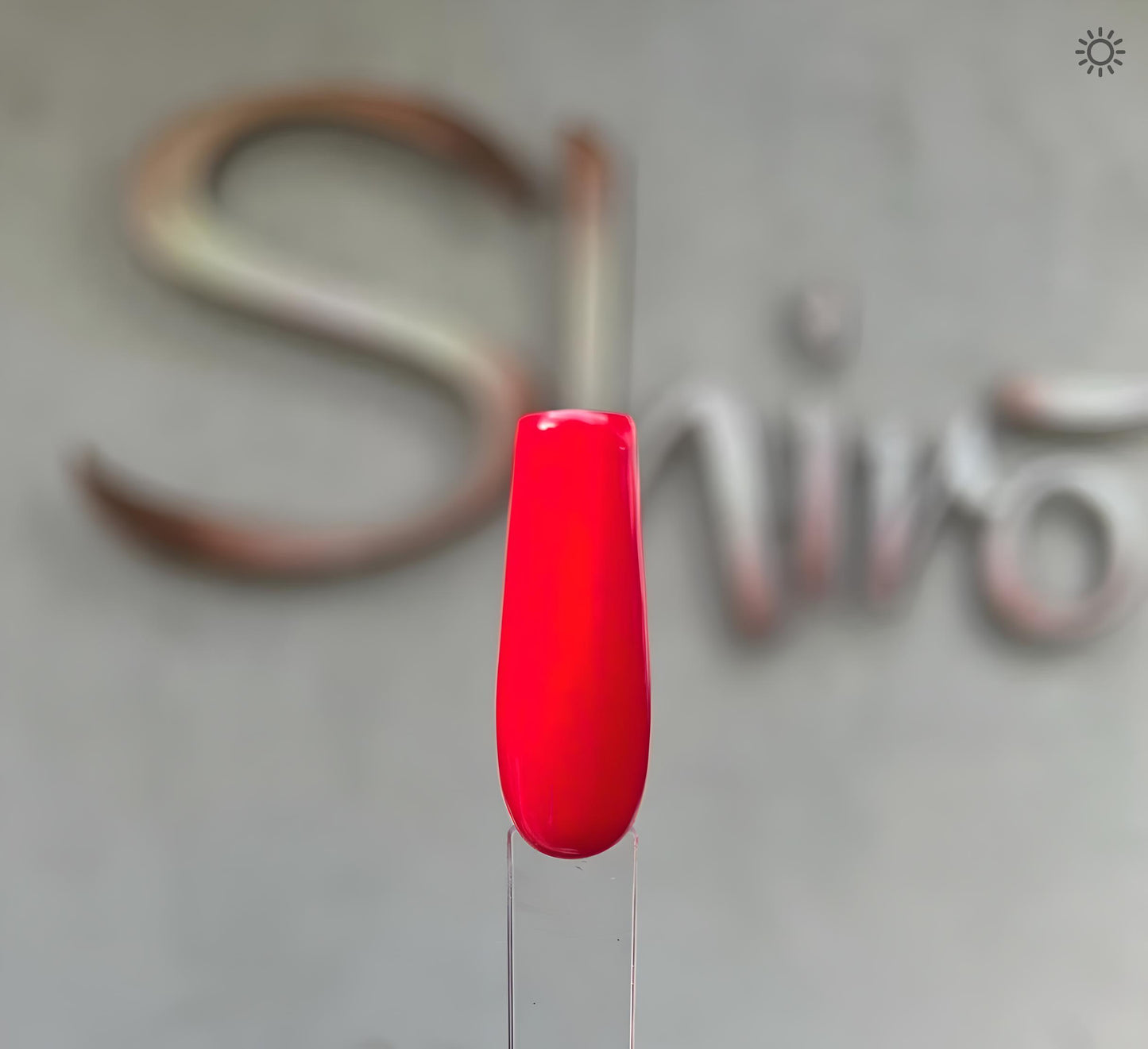 GEL POLISH LOVE RED