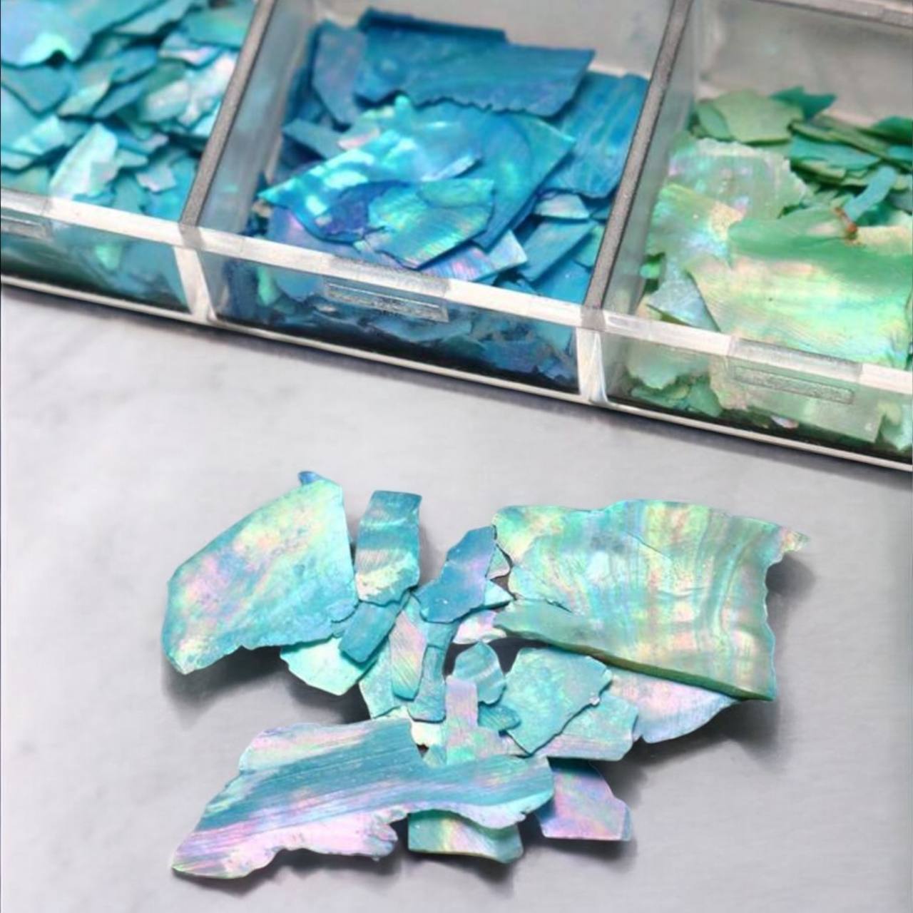 Set di madreperla Decorativi per Manicure "Conchiglie Marine" 100