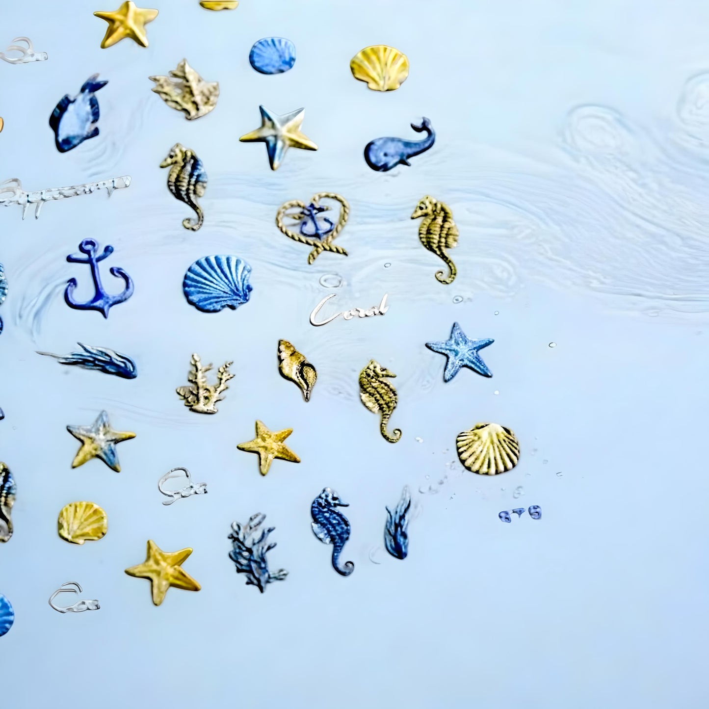 Adesivi 5D per unghie "Ocean Dream" AD 00