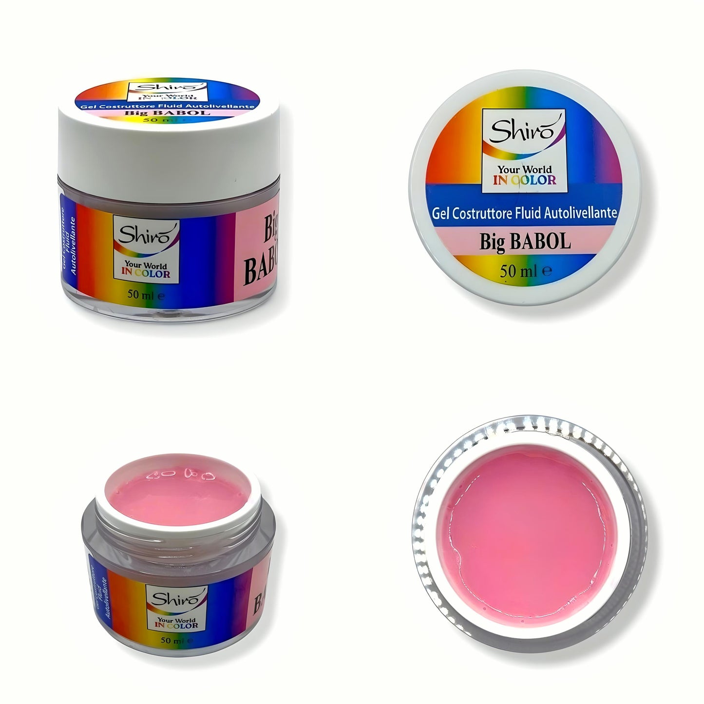 KIT BIG BABOL 006 – Gel Costruttore Autolivellante + Gel Polish Finish
