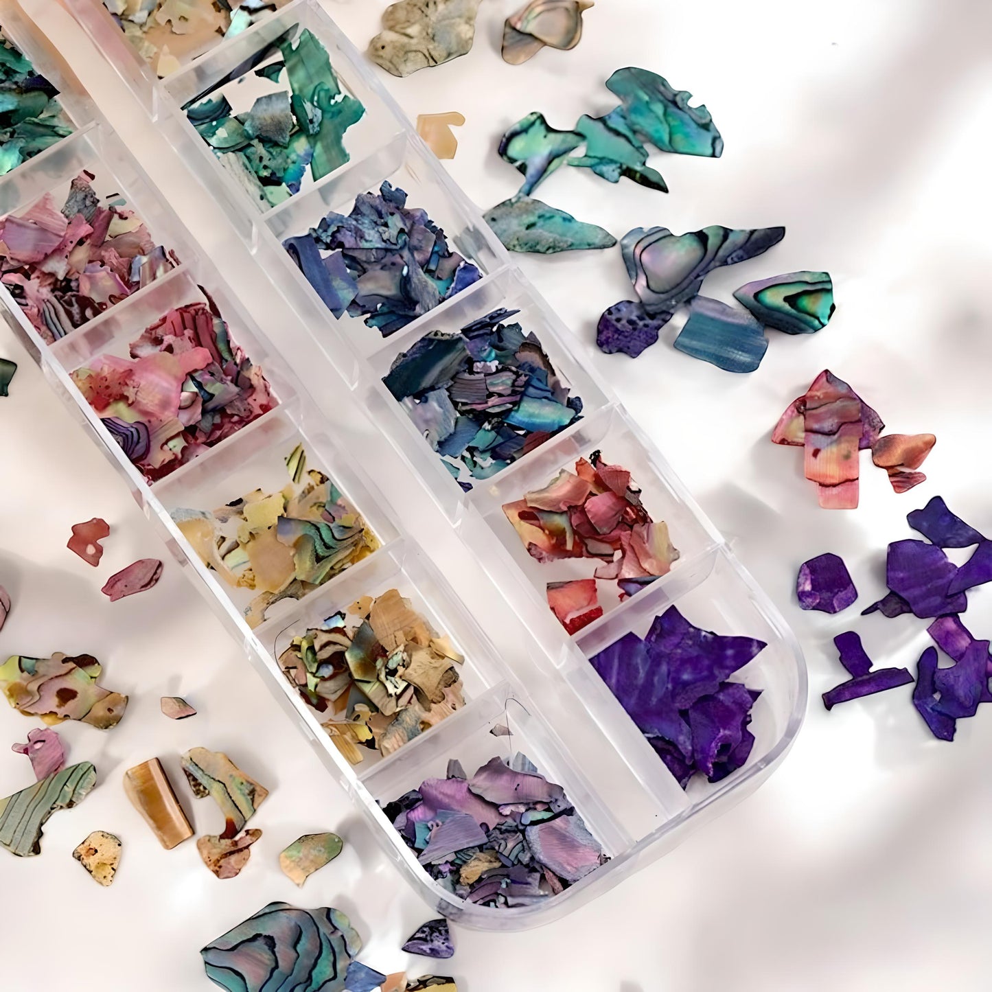 Set di Strass in Madreperla per Unghie "Pearl Shards" 120