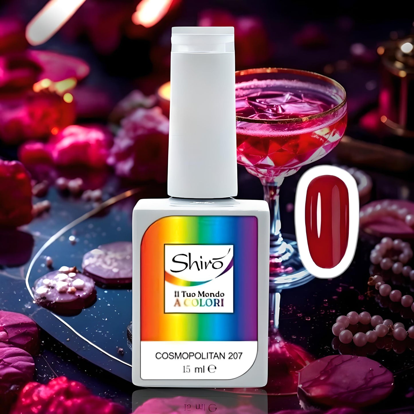 Gel Polish COSMOPOLITAN 207 - TPO FREE - 15ml