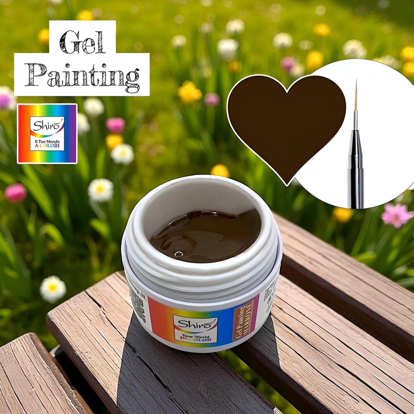 Gel Painting MARRONE - TPO FREE - 5ml