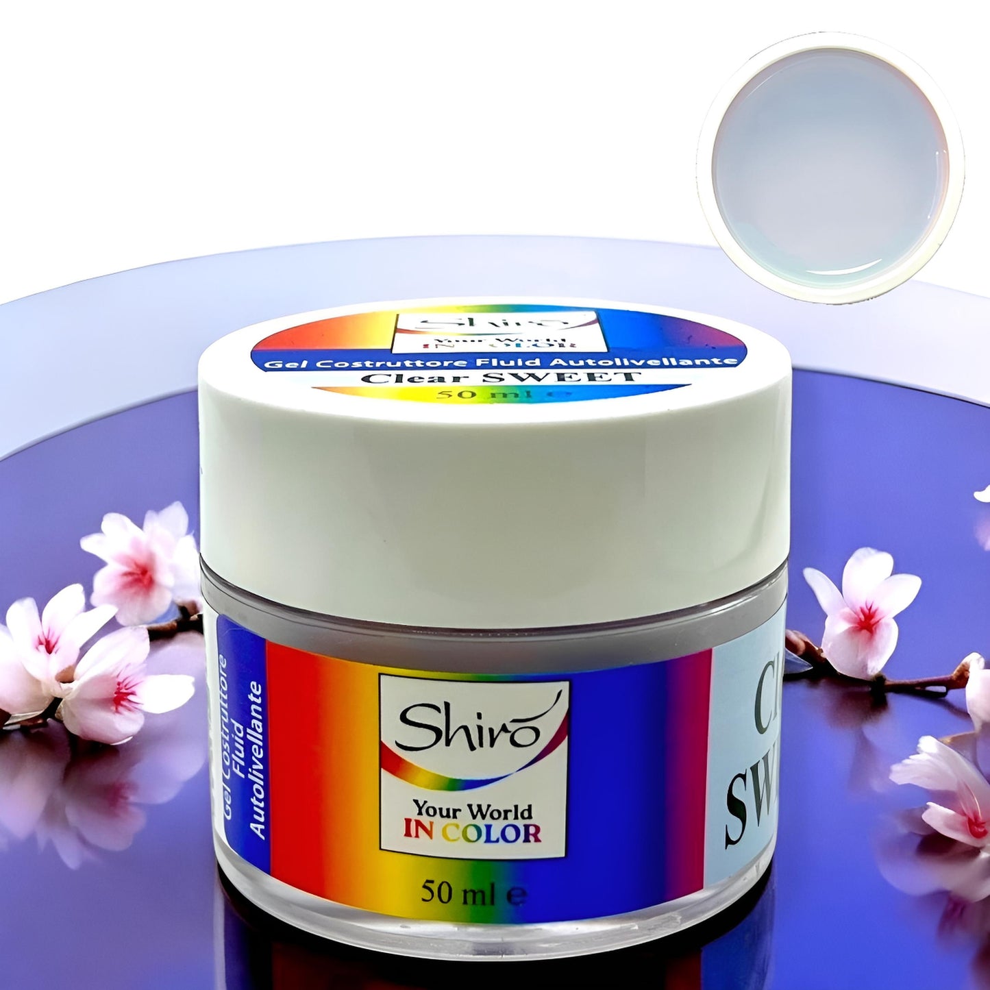 Gel CLEAR SWEET 008 autolivellante trasparente - HEMA & TPO FREE - 50ml