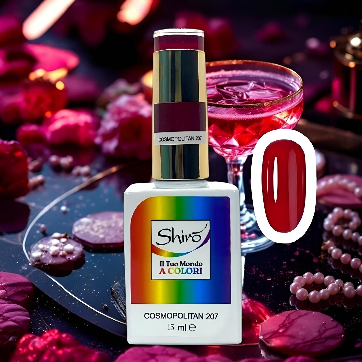 Gel Polish COSMOPOLITAN 207 - TPO FREE - 15ml