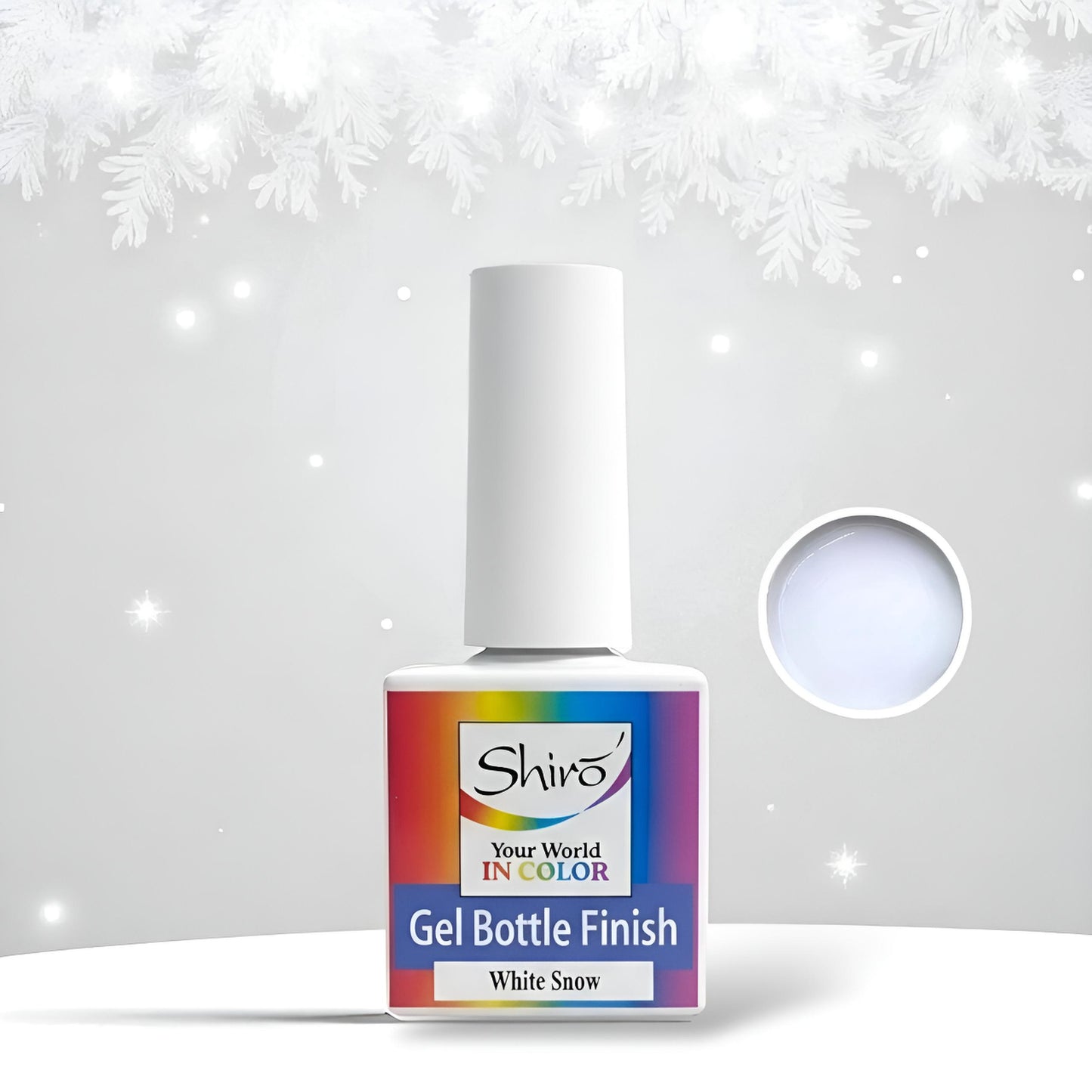 Gel Polish Finish WHITE SNOW 000 - HEMA & TPO FREE - 12ml
