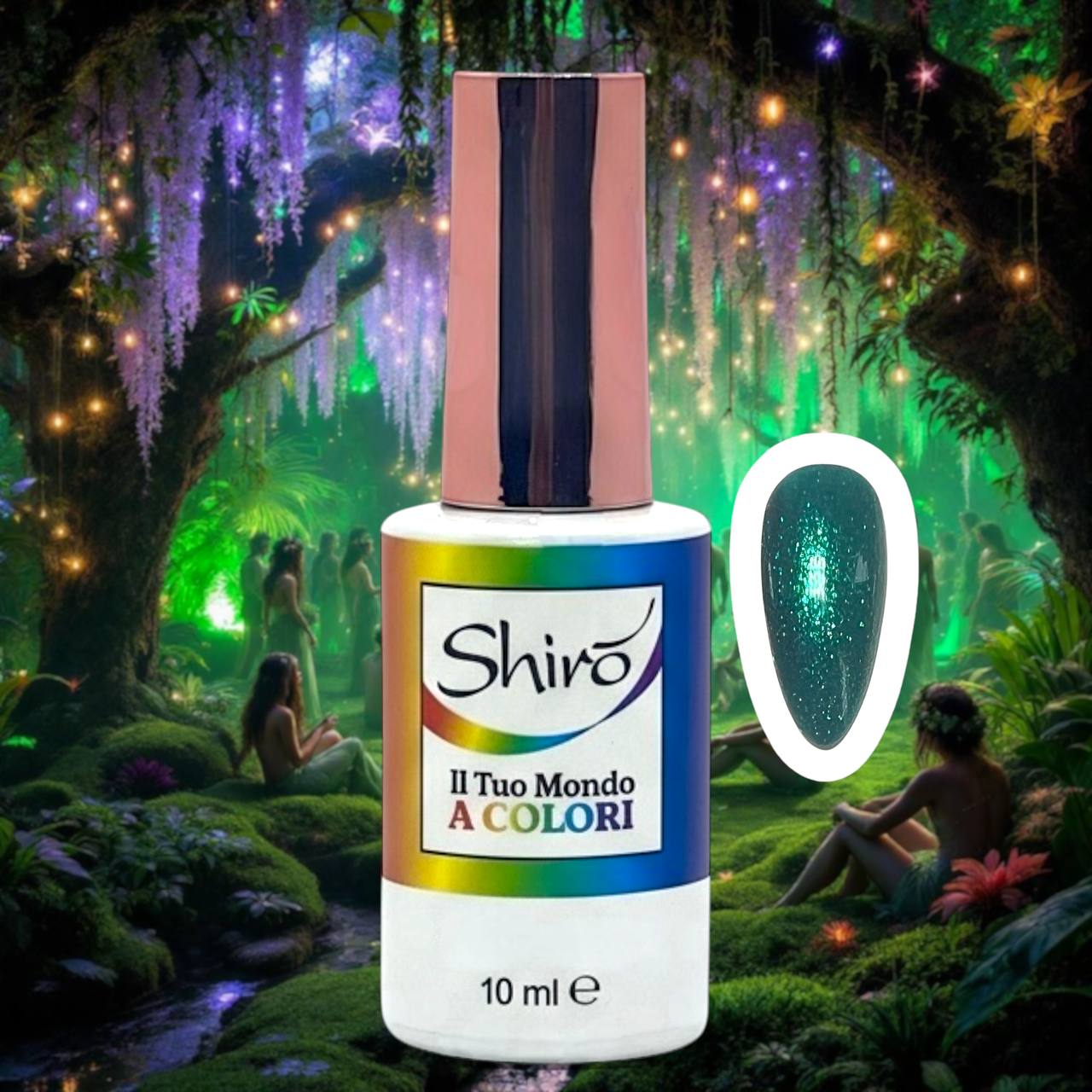 Kit Collezione Gel Polish (con glitter) “MAGIA DI DICEMBRE” - TPO FREE - 7x10ml