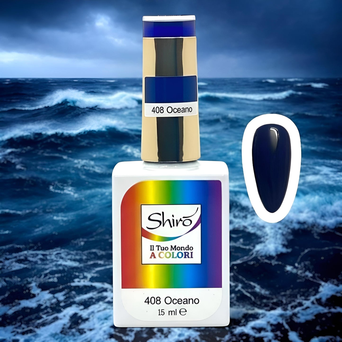 Gel Polish 408 Oceano - TPO FREE - 15ml