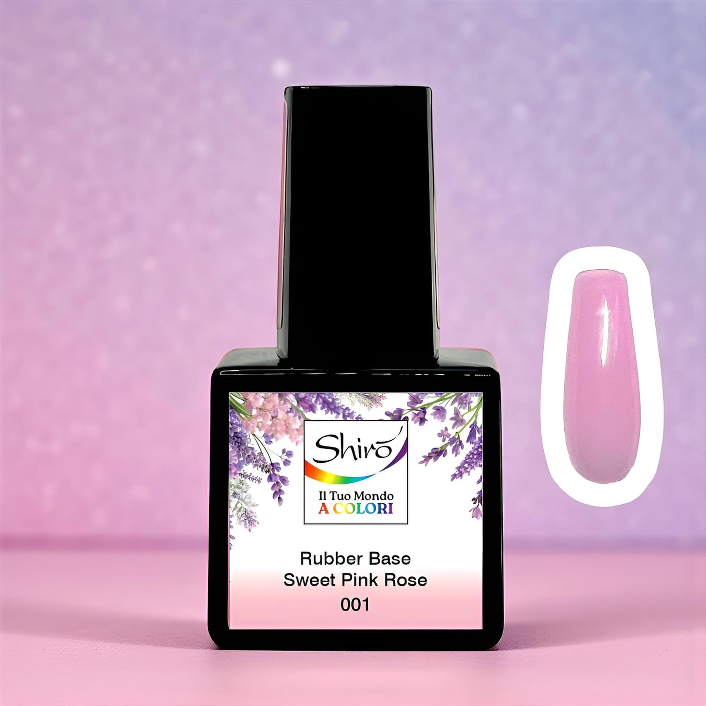 Rubber Base Sweet Pink Rose 001 - HEMA & TPO FREE - 15ml