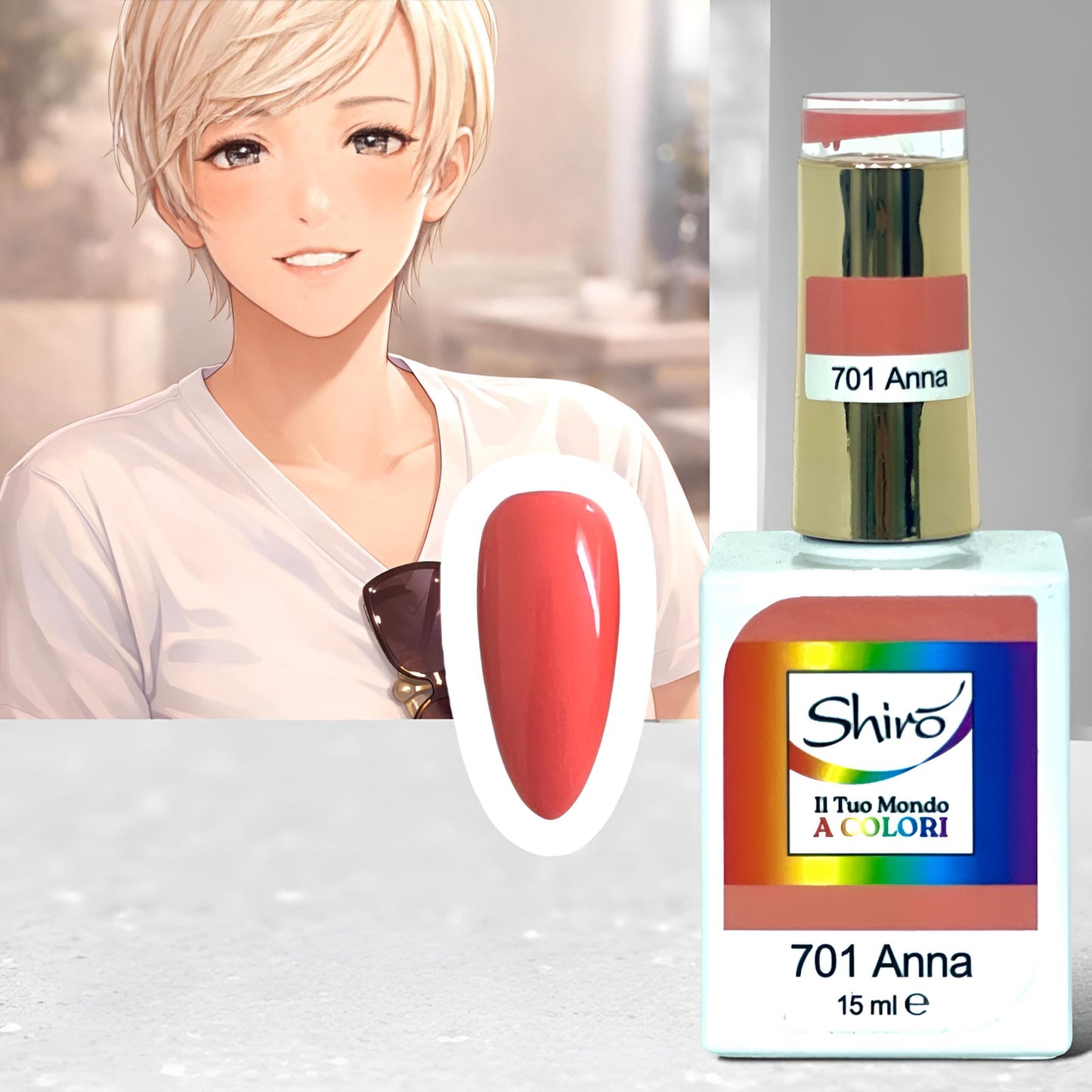 Gel Polish 701 Anna - TPO FREE - 15ml