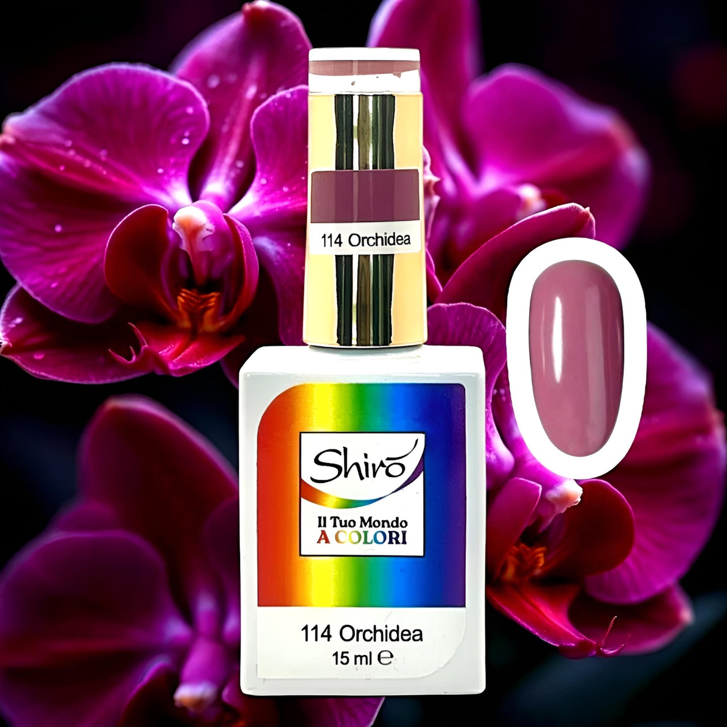 Gel Polish 114 Orchidea - TPO FREE - 15ml