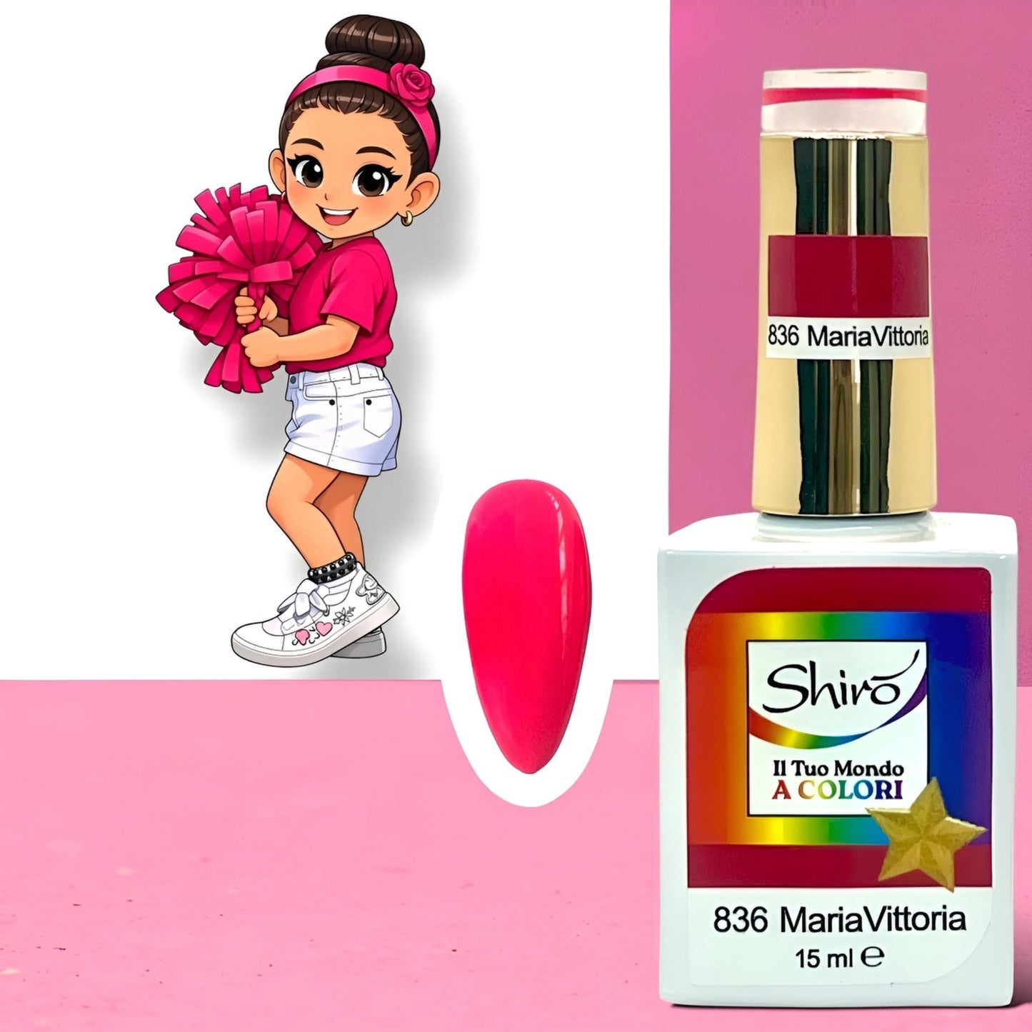 Gel Polish 836 MariaVittoria – TPO FREE – 15ml
