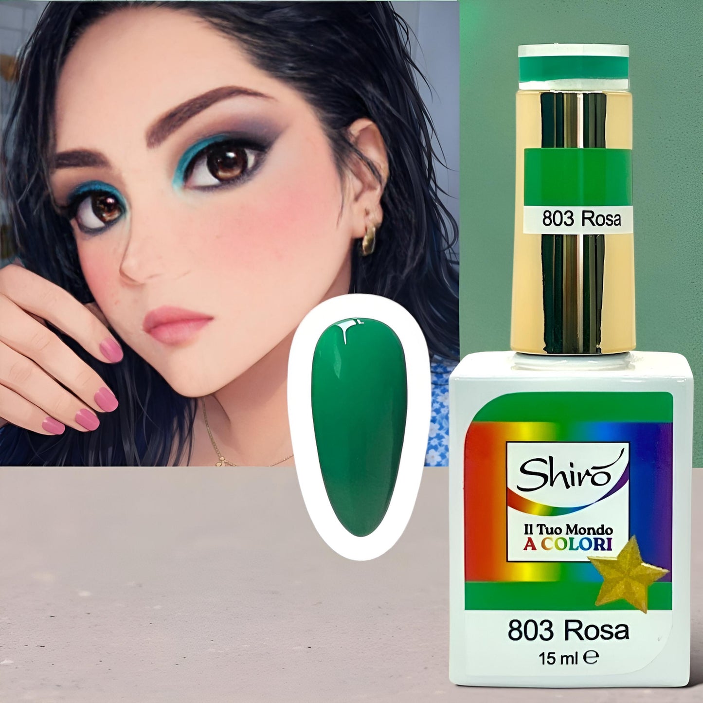 Gel Polish 803 Rosa – TPO FREE – 15ml