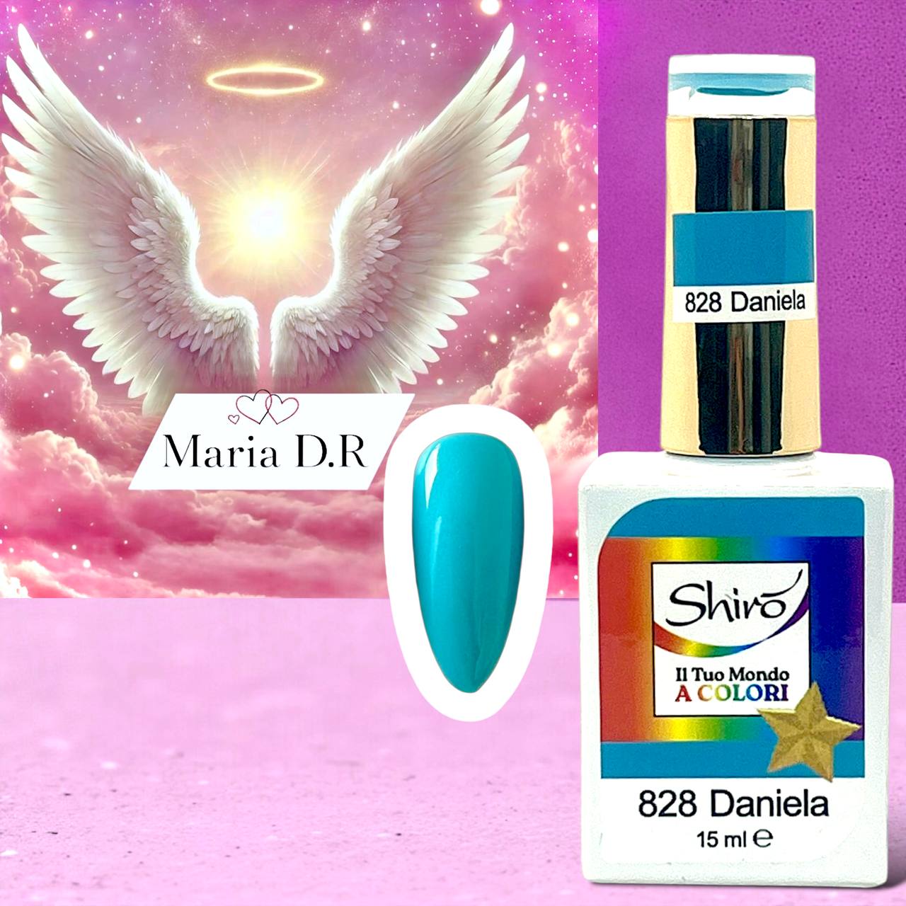 Gel Polish 828 Daniela – TPO FREE – 15ml