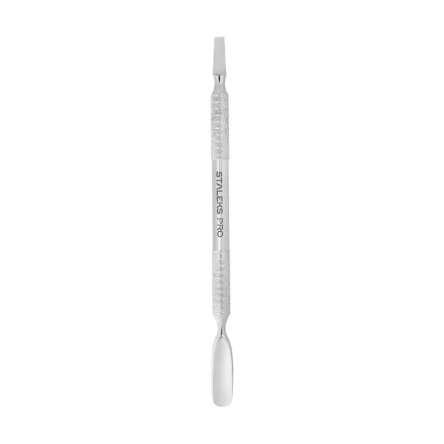 Spatola per manicure EXPERT 30 TYPE 5 (pusher largo arrotondato + lama dritta larga)
