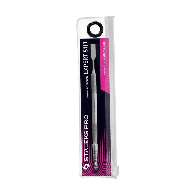 Spatola per manicure EXPERT 51 TYPE 1 (pusher piatto dritto + anello)