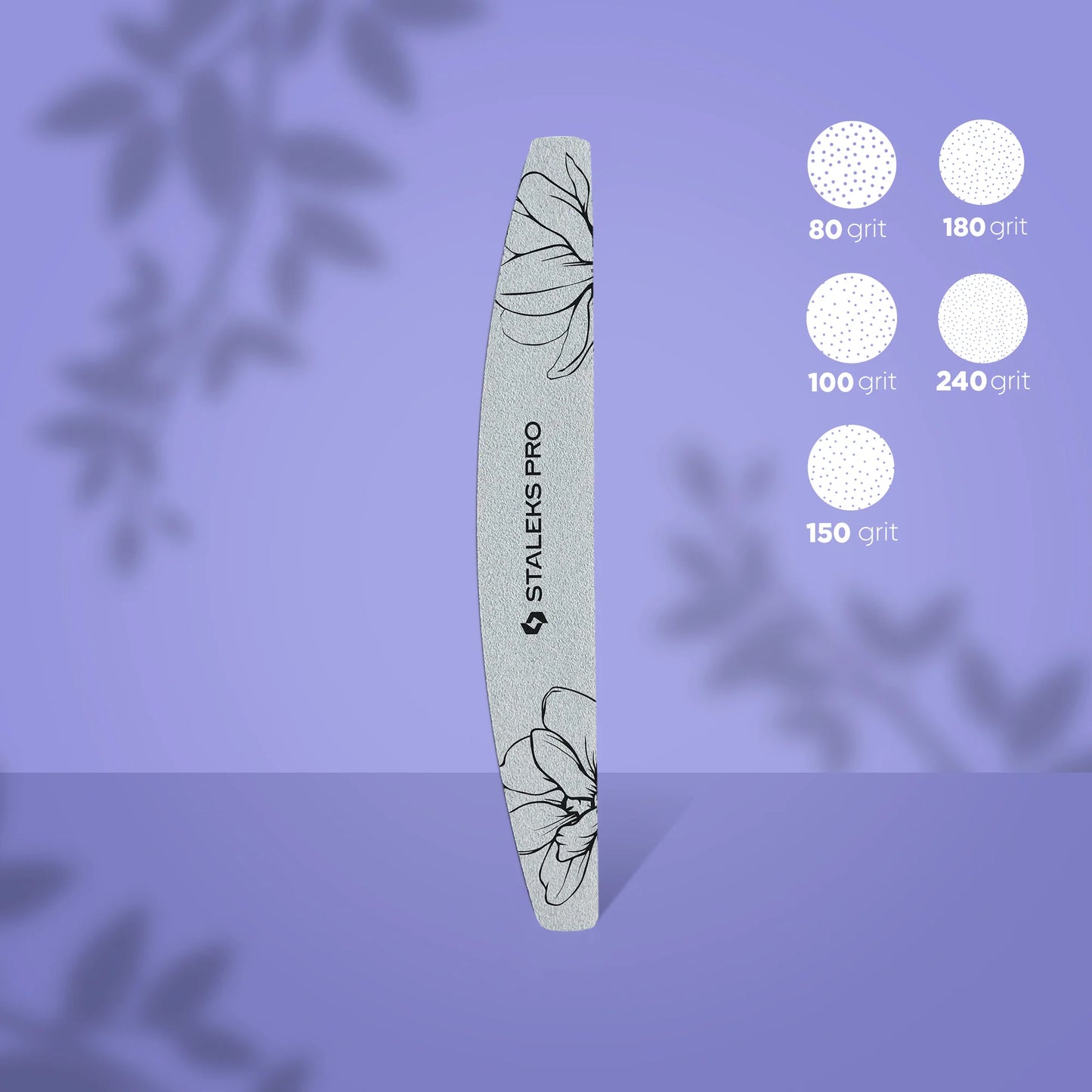 Lime mineral nail file EXPERT 150/180 grit