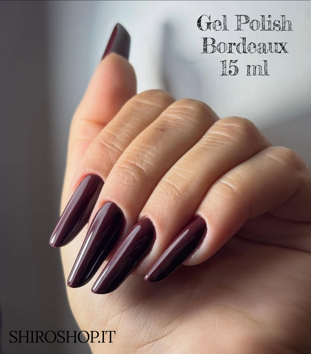 GEL POLISH BORDEAUX - TPO FREE - 15ml