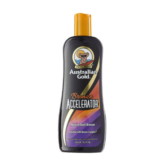 Australian Gold Bronze Accelerator Natural Dark Bronzer 250ml - cosmetico solare anti-age - Shiro Shop