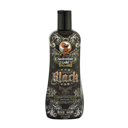 Australian Gold Sinfully Black Extreme Dominance 250ml - cosmetico solare anti-age - Shiro Shop