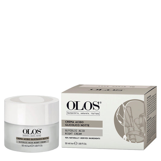 Olos Mondo agli Acidi Crema Notte Acido Glicolico 50ml