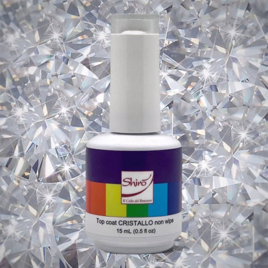 Top Coat Cristallo Non Wipe Trasparente - 15ml