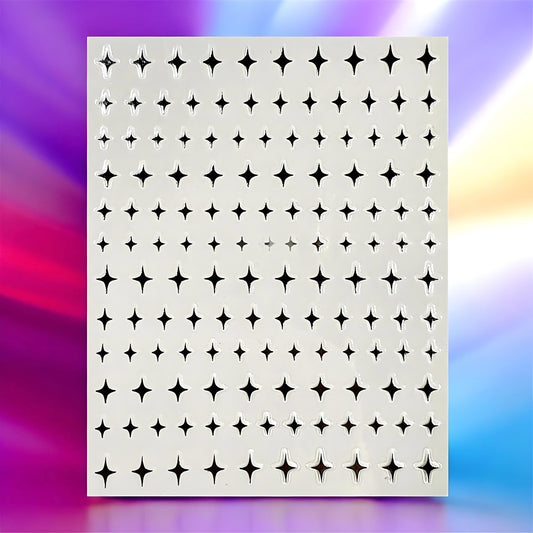 Slider per Nail Art di Colore Argentato AD 04