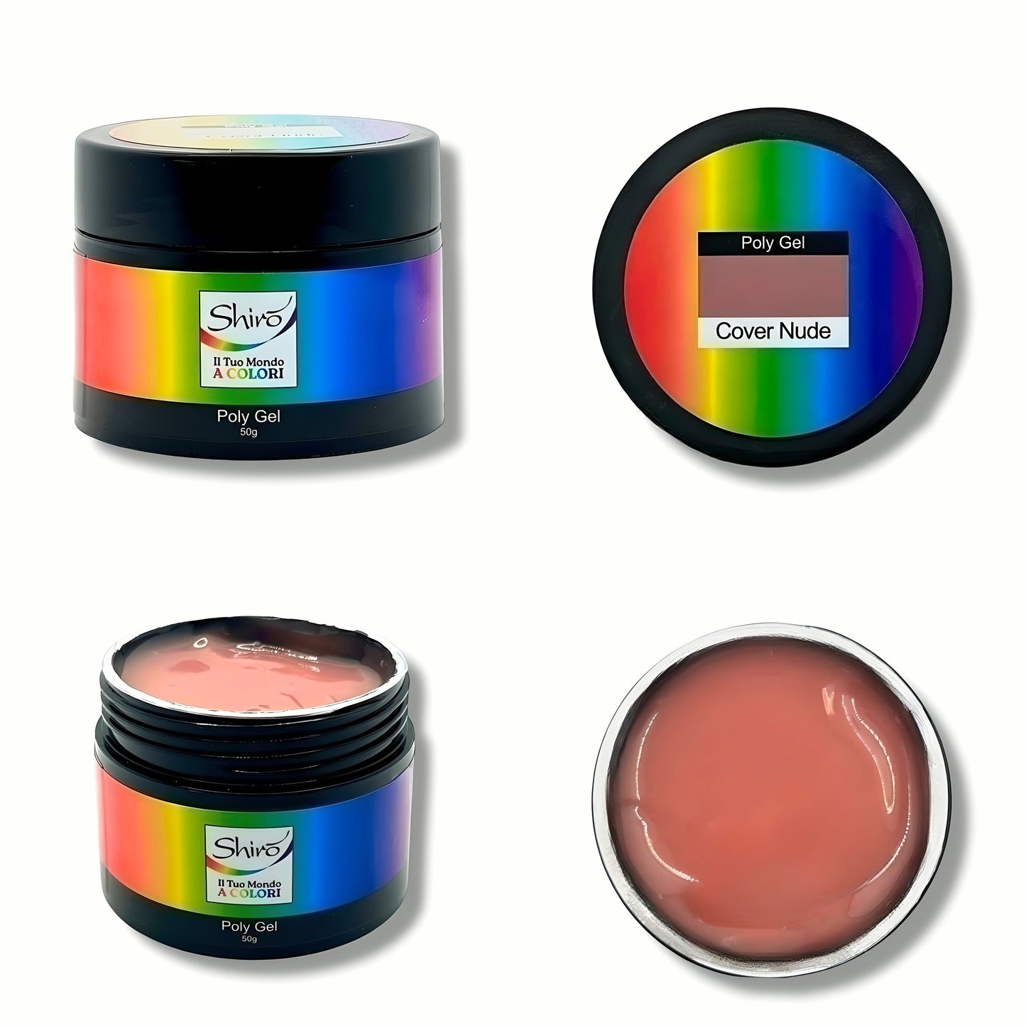 Poly Gel Cover Nude - HEMA & TPO FREE - 50g