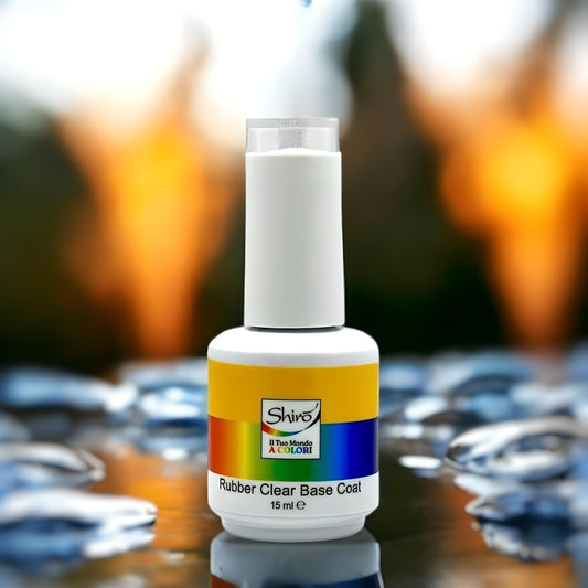 Rubber Clear Base Coat Trasparente - 15 ml