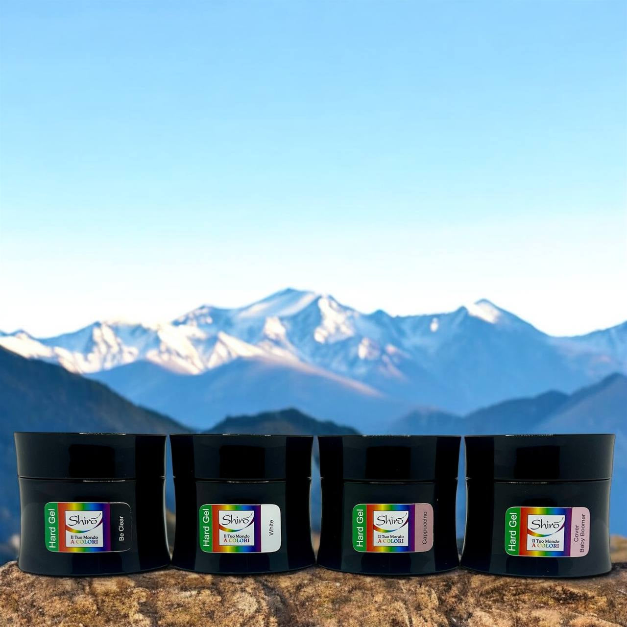 Kit  Hard Gel - HEMA & TPO FREE - 4 x 50ml