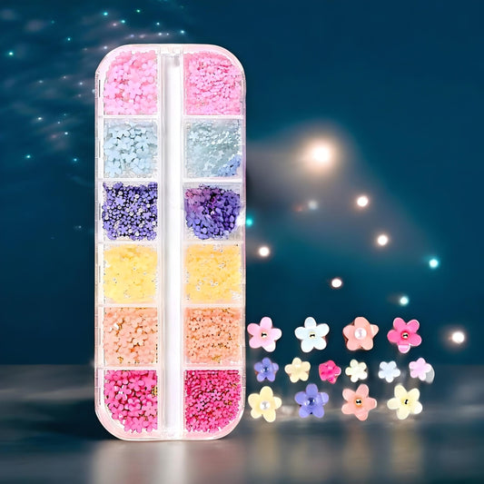 Decorazioni 3D per unghie "Floral Charm" F01