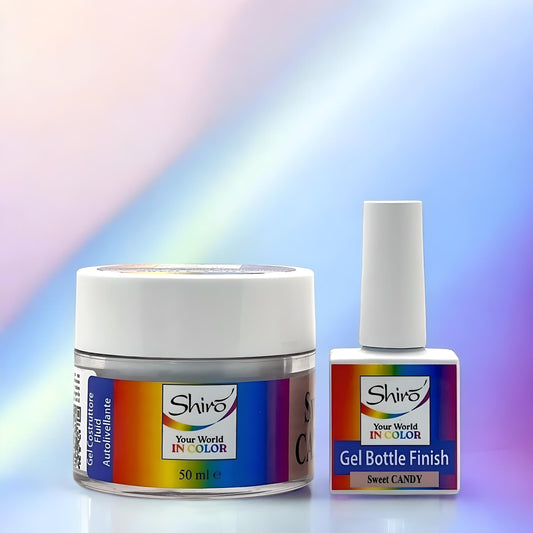 KIT SWEET CANDY 002 – Gel Costruttore Autolivellante + Gel Polish Finish