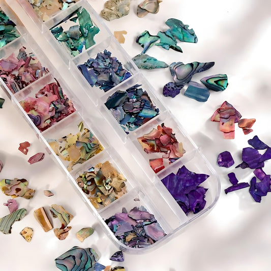 Set di Strass in Madreperla per Unghie "Pearl Shards"  120