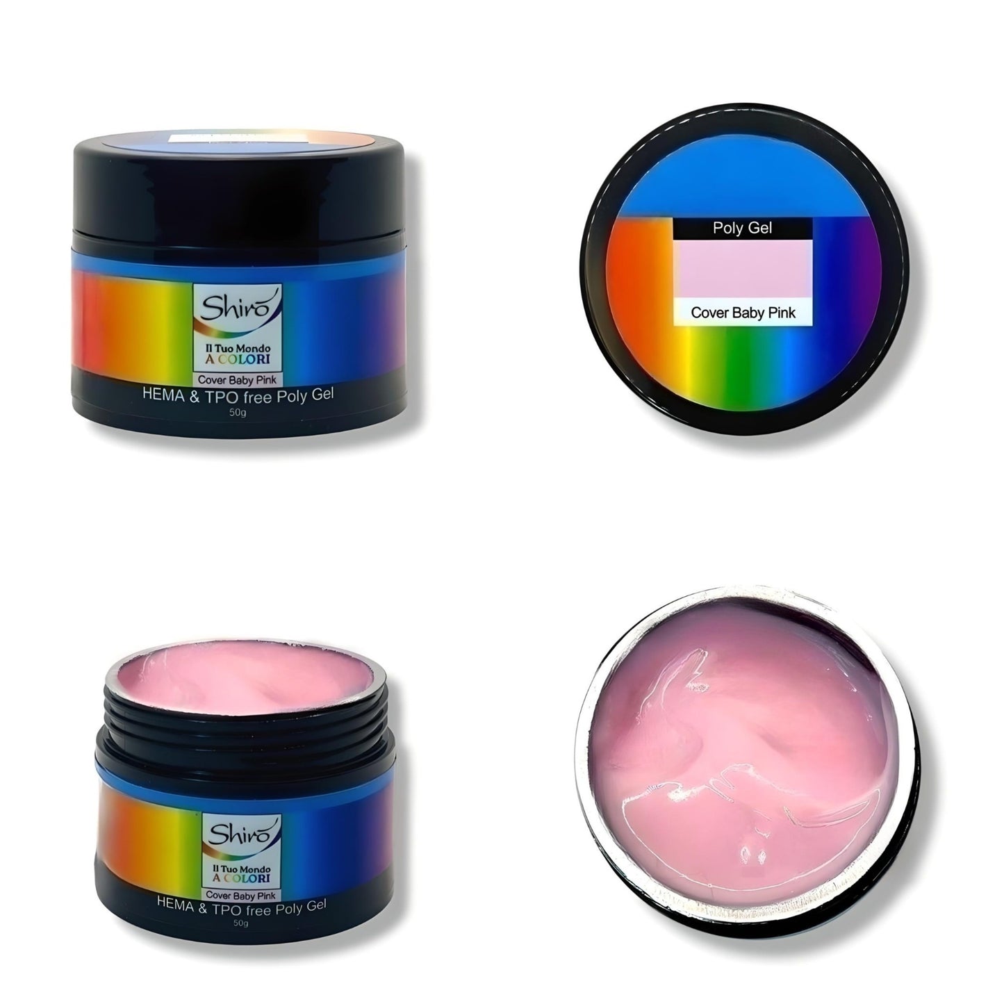 Poly Gel Cover Baby Pink – HEMA & TPO Free – 50g