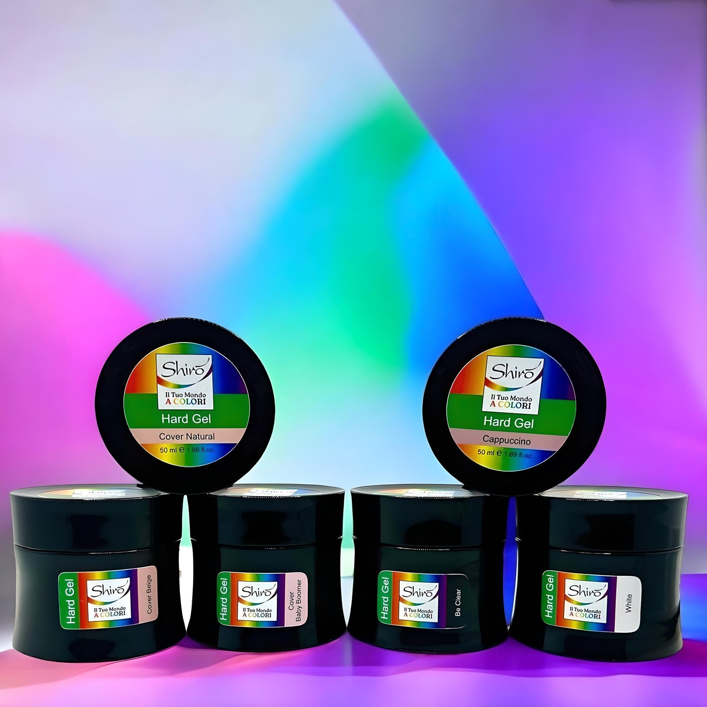 Kit Collezione Shiro Hard Gel - HEMA & TPO FREE - 6 x 50ml