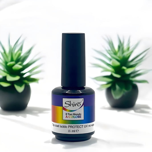 Top Coat Lucido PROTECT UV No Wipe 15 ml