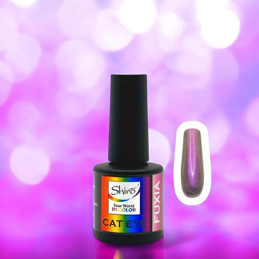 Gel Polish Cat Eye FUXIA - HEMA & TPO FREE - 7ml